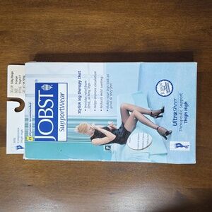 NIB Jobst SupportWear Ultra Sheer Therapeutic Support Thigh High (XL)